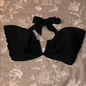 Xhileration deep cut bikini top